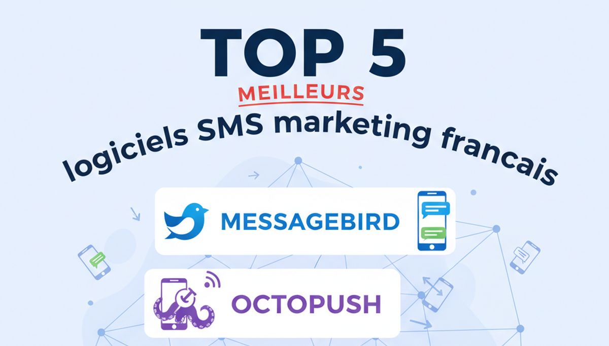 Top 5 des meilleurs logiciel sms marketing français en 2026