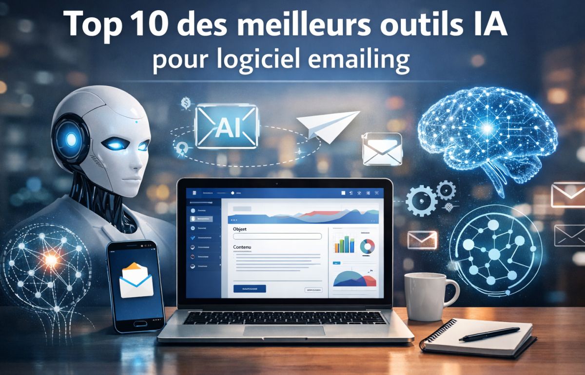 Top 10 des meilleurs outils IA pour logiciel emailing
