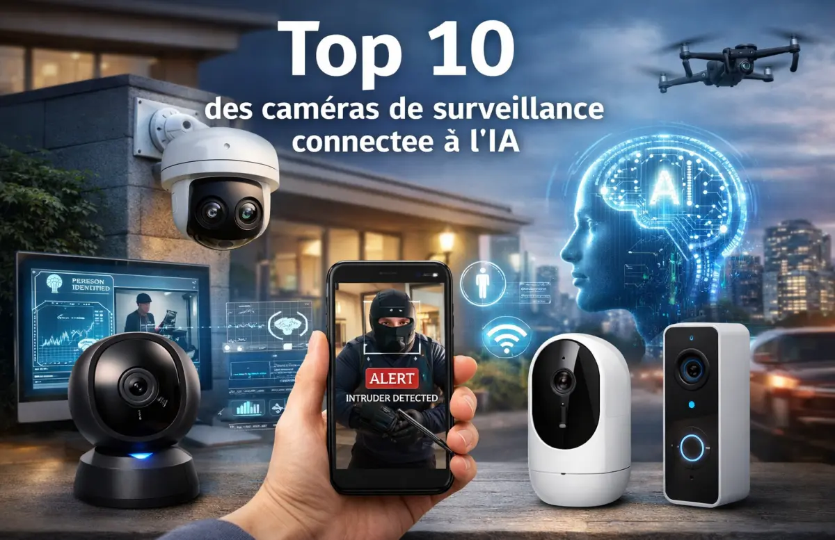 Top 10 des caméras de surveillance connectées à l'IA