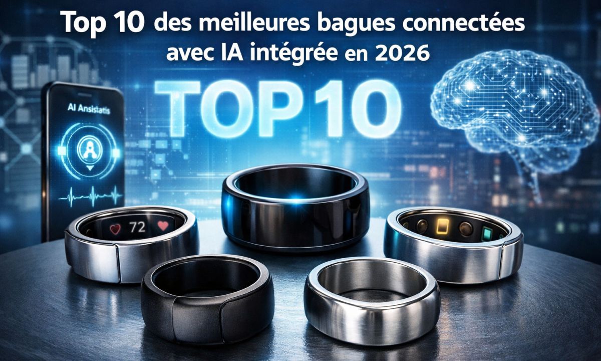 Top 10 des meilleures bagues connectées avec IA intégrée en 2026