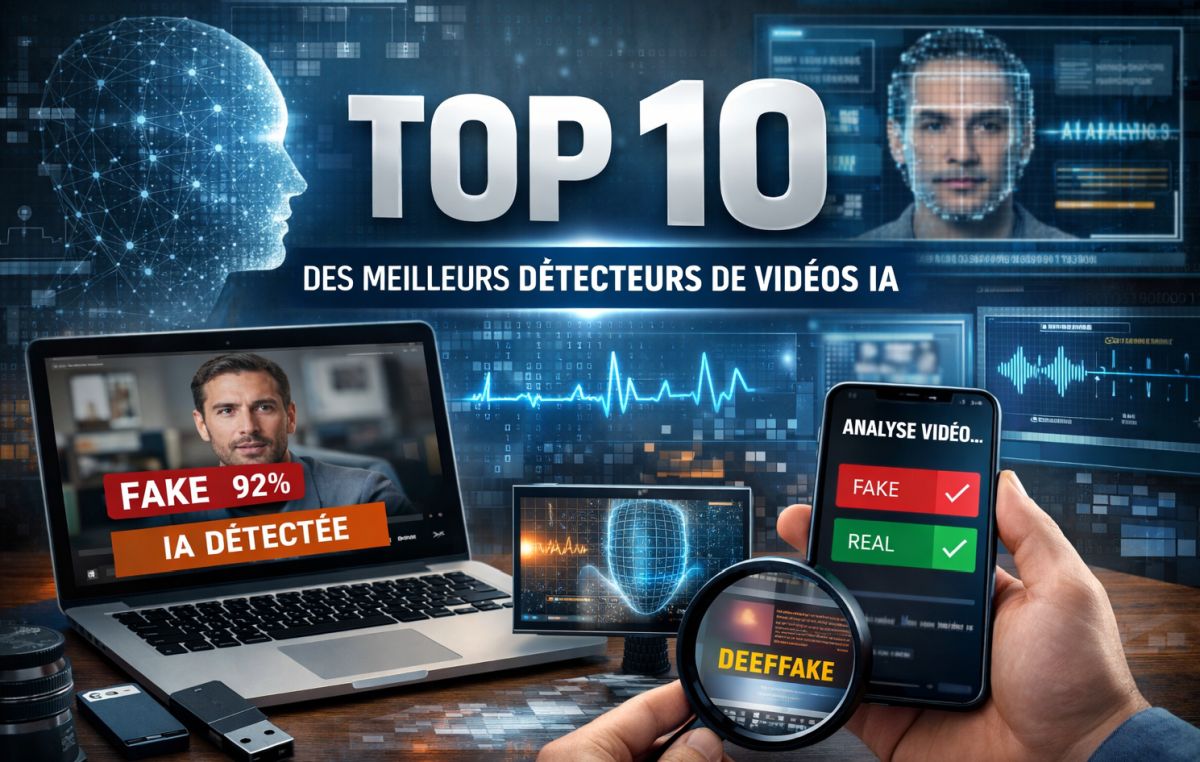 Top 10 des meilleurs détecteurs de vidéos IA en 2026