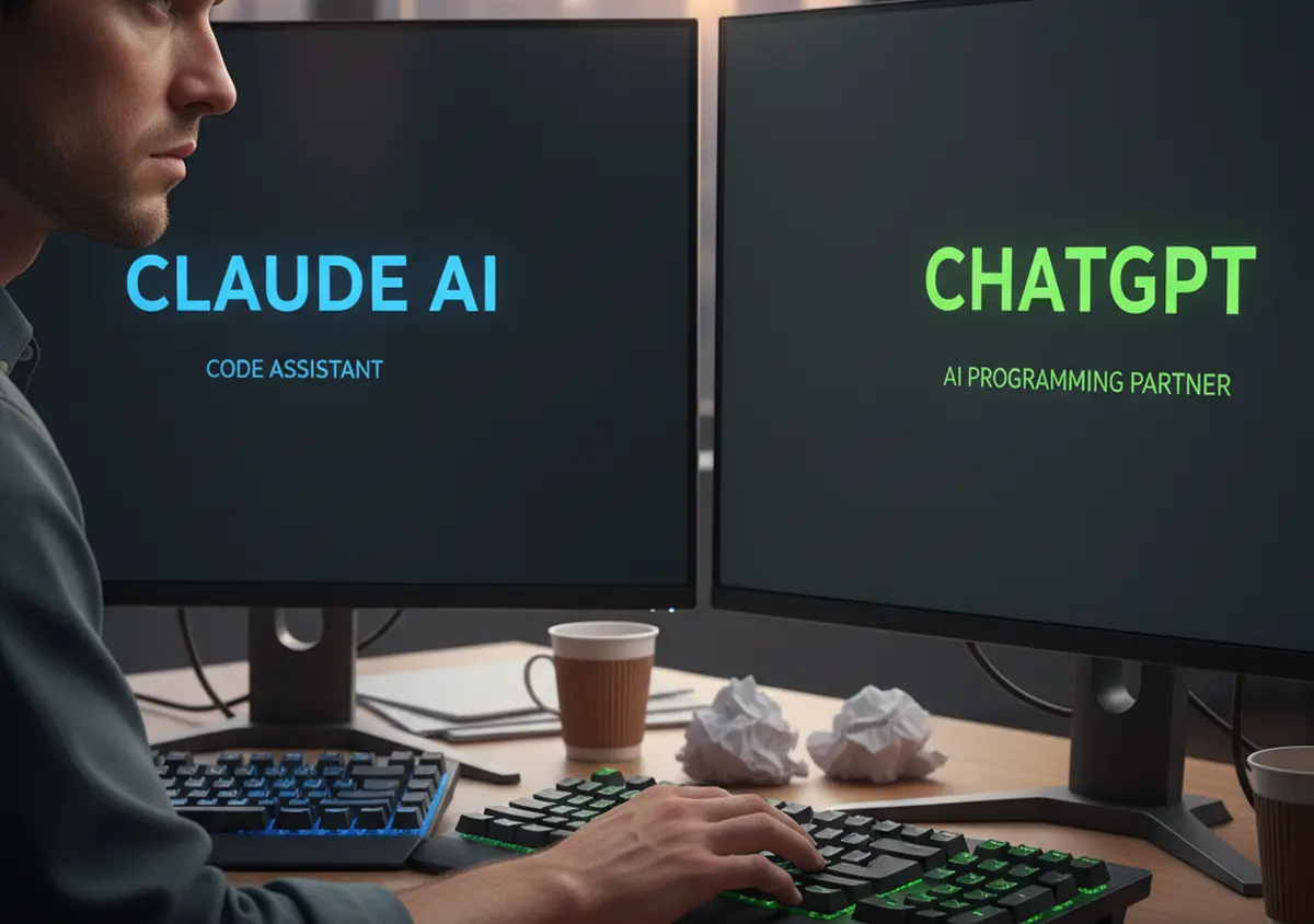 Claude vs ChatGPT pour coder : quel est le vainqueur